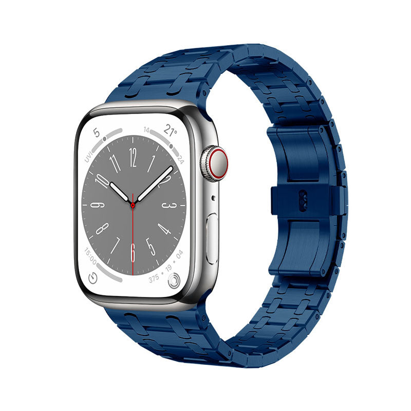 NEW AP Stainless Steel Double Chain Refit Band For Apple Watch