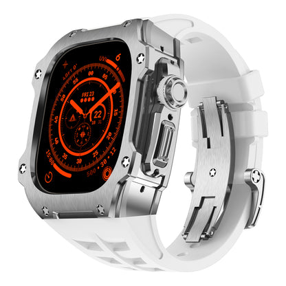 RM7015 Series - Silver Vanguard Apple Watch Ultra Case