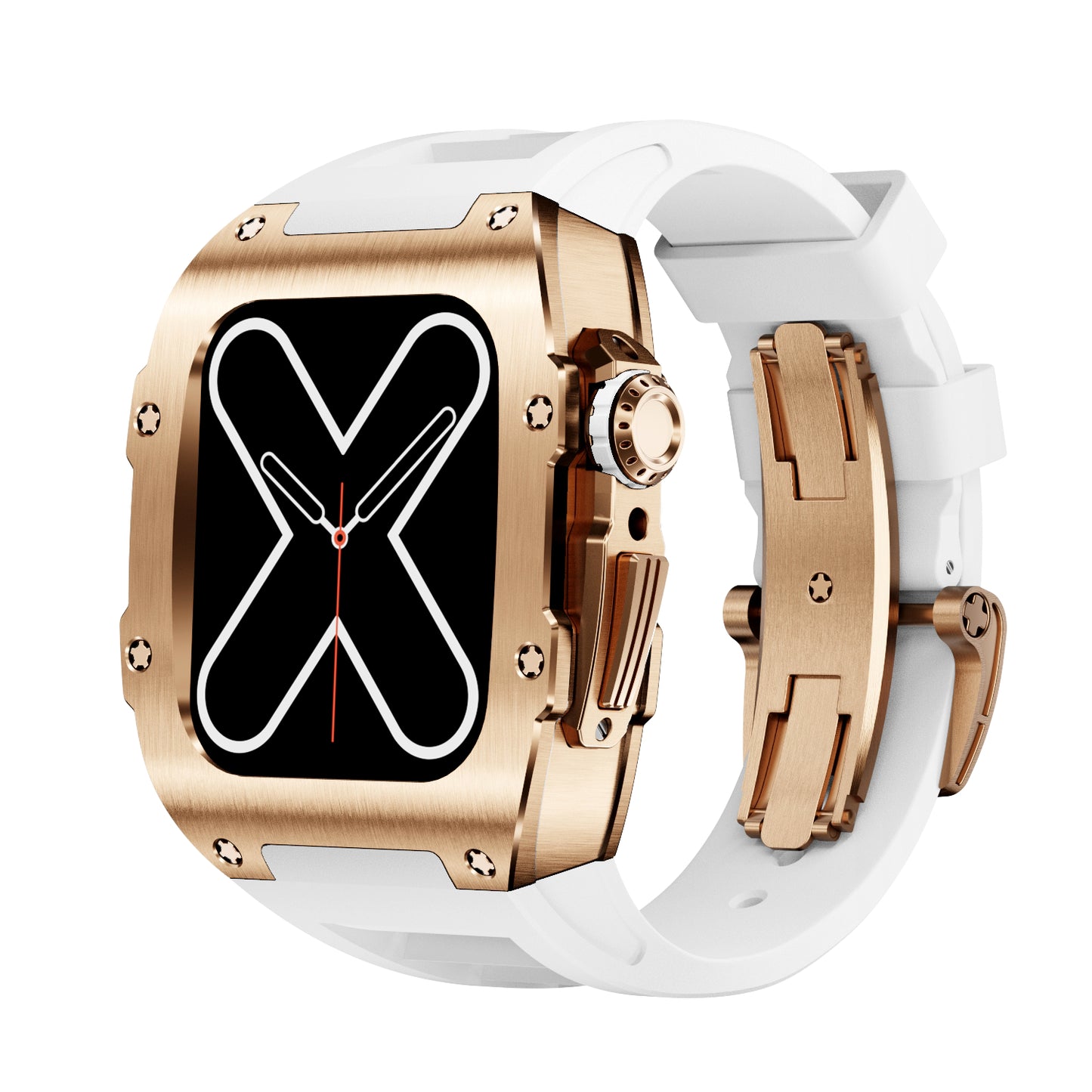 RM7002 Series - Golden Tank Apple Watch Case