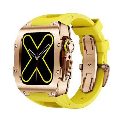 RM7002 Series - Golden Tank Apple Watch Case