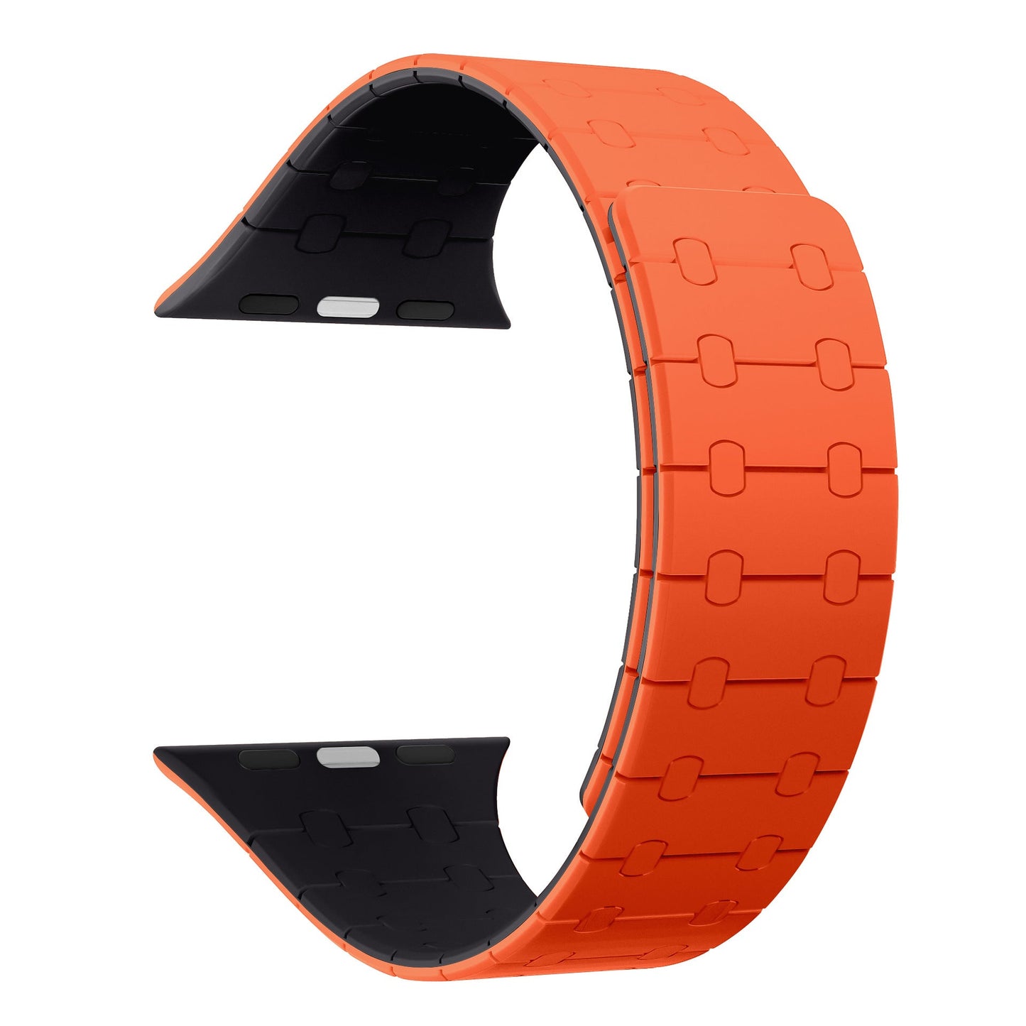 Two-Color Magnetic Silicone Band For Apple Watch