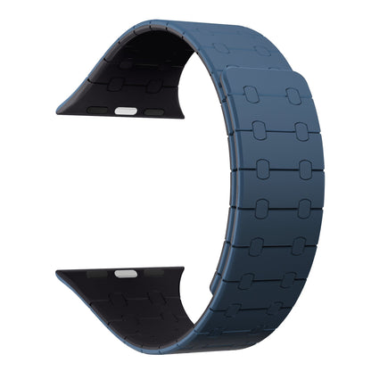 Two-Color Magnetic Silicone Band For Apple Watch