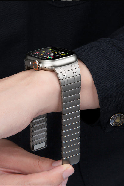 New Chain Magnetic Stainless Steel Band For Apple Watch