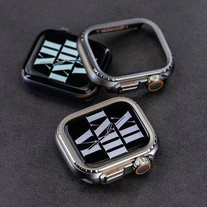 Rugged Titanium Alloy Case For Apple Watch