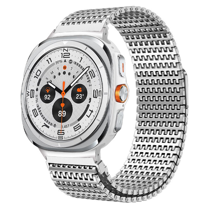 Domino Stainless Steel Magnet Band For Samsung Watch 7 Ultra