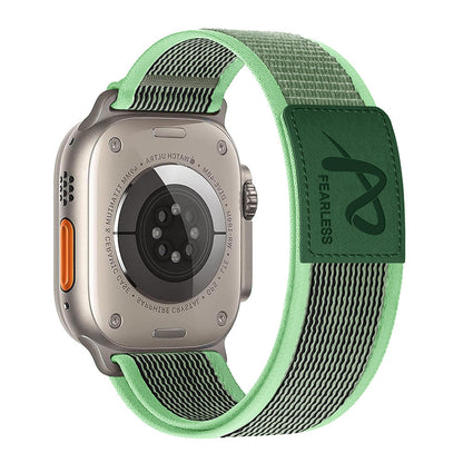 Leather Label Wild Trail Nylon Band For Apple Watch