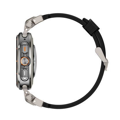 Explorer Rubber Band With Titanium Adapter For Samsung Watch Ultra