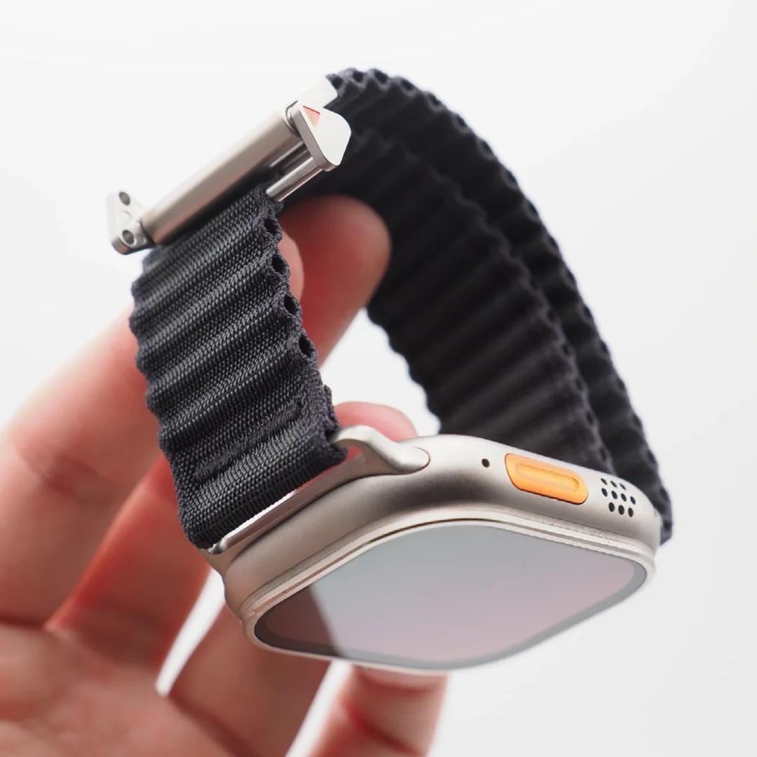 Outdoor Trail Woven Strap For Apple Watch