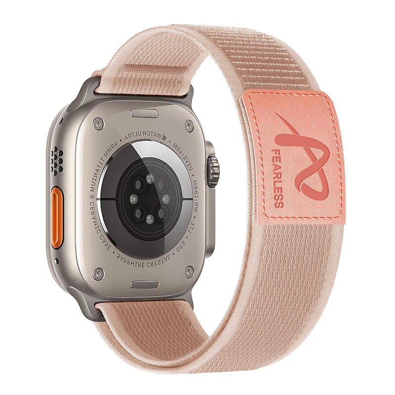 Leather Label Wild Trail Nylon Band For Apple Watch