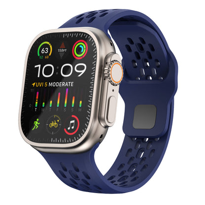 FKM Rubber Breathable Band For Apple Watch