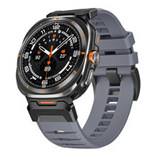 Mecha Style Fluororubber Band For Samsung Watch Ultra