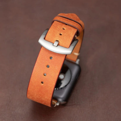 Premium Italian Leather Strap For Apple Watch