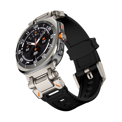 Explorer Rubber Band With Titanium Adapter For Samsung Watch Ultra