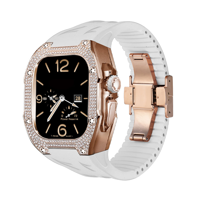 RM7006 Zircon Series - Golden Tank Pro Apple Watch Ultra Case