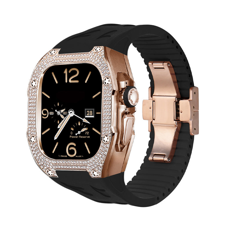 RM7006 Zircon Series - Golden Tank Pro Apple Watch Ultra Case