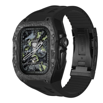 RM7006 Carbon Fiber Series - Dark Tank Pro Apple Watch Ultra Case