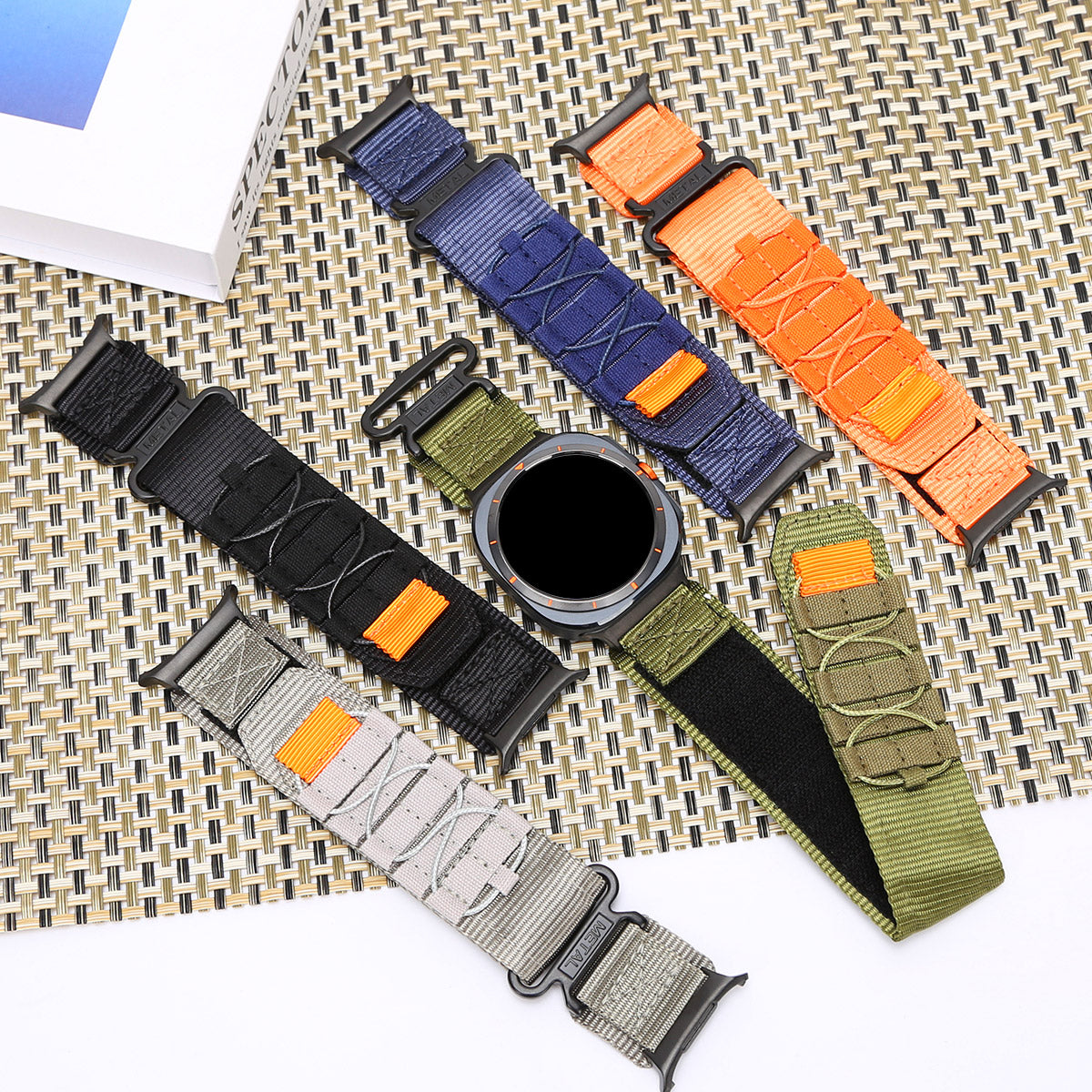 Tactical Nylon Band For Samsung Watch Ultra