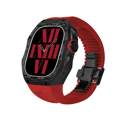 RM9005 Carbon Fiber Series - Dark Racing Apple Watch Ultra Case