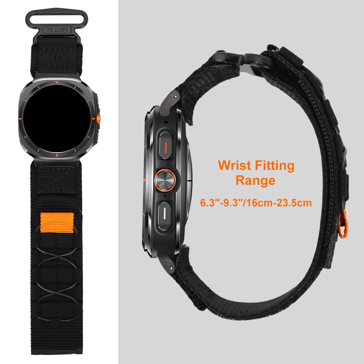 Tactical Nylon Band For Samsung Watch Ultra