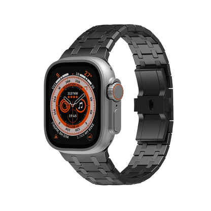 NEW AP Stainless Steel Double Chain Refit Band For Apple Watch