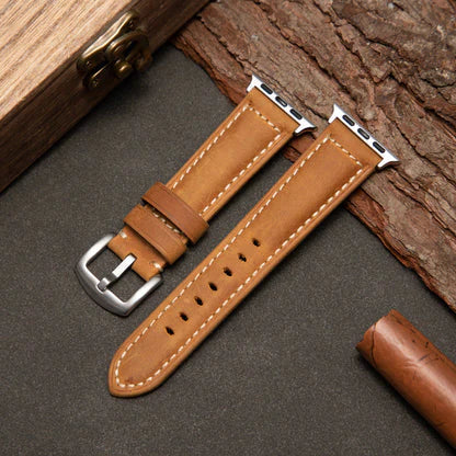 Classic Leather Apple Watch Band