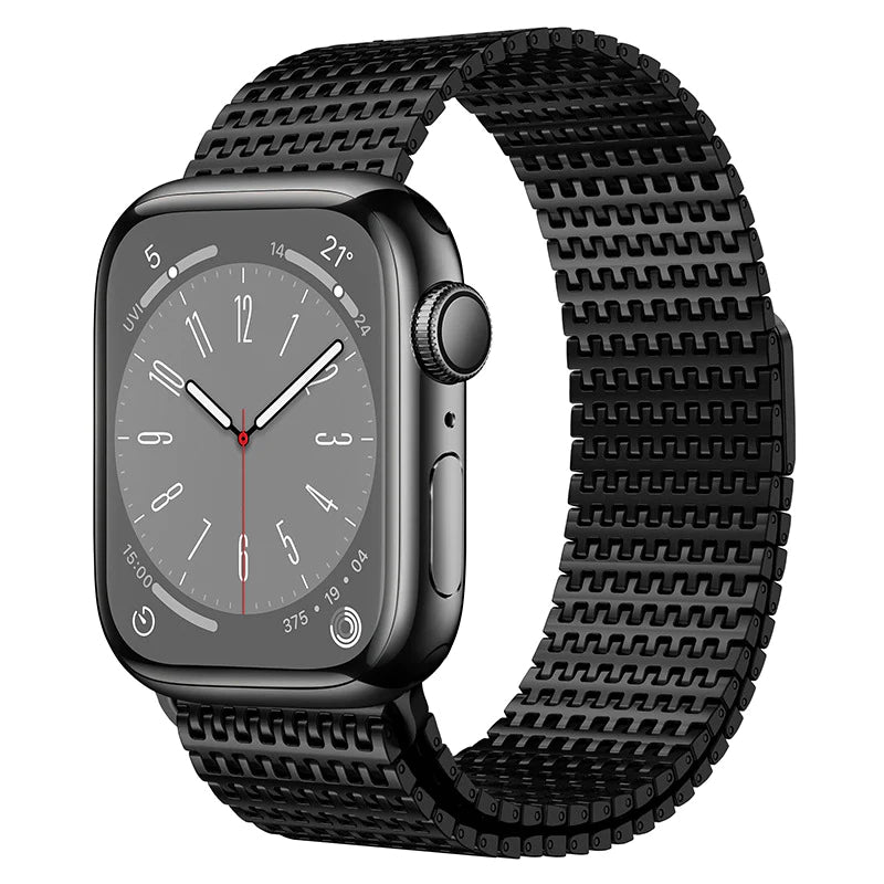 Designer Stainless Steel Magnet Band For Apple Watch