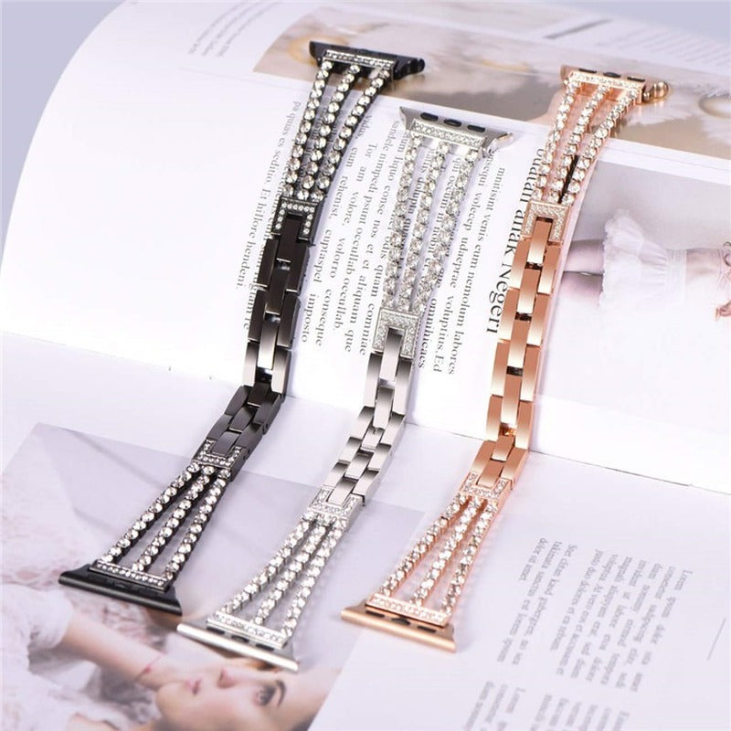 Bling Diamond Link Bracelet