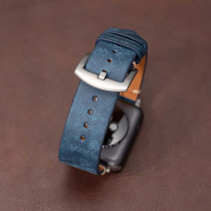 Premium Italian Leather Strap For Apple Watch