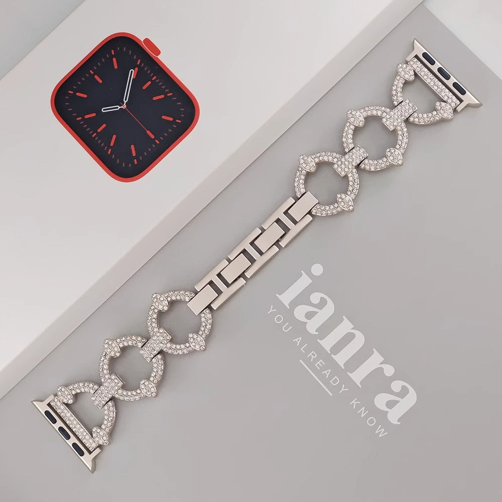 Sparkling Diamond Bracelet For Apple Watch