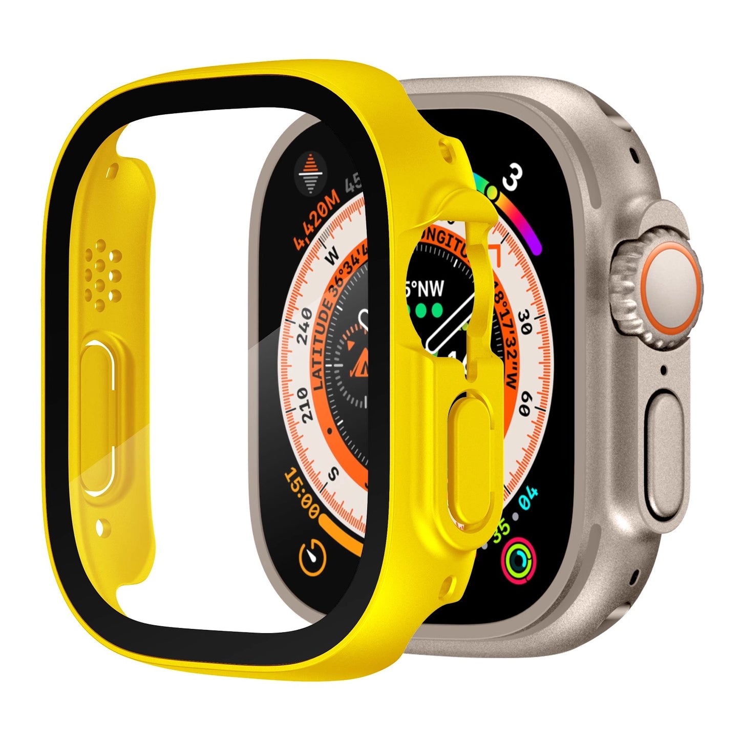 Glass Screen Protector Case For Apple Watch Ultra