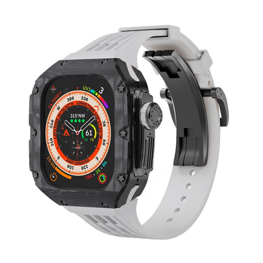 RM6003 Carbon Fiber Series - Dark Mountain Apple Watch Ultra Case