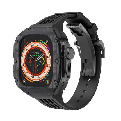 RM6003 Carbon Fiber Series - Dark Mountain Apple Watch Ultra Case