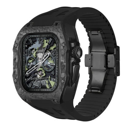 RM7006 Carbon Fiber Series - Dark Tank Pro Apple Watch Ultra Case