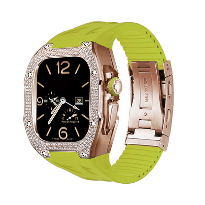 RM7006 Zircon Series - Golden Tank Pro Apple Watch Ultra Case