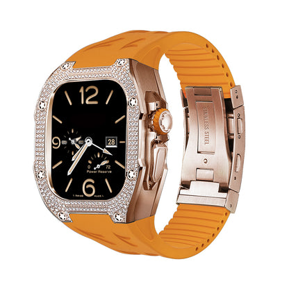 RM7006 Zircon Series - Golden Tank Pro Apple Watch Ultra Case