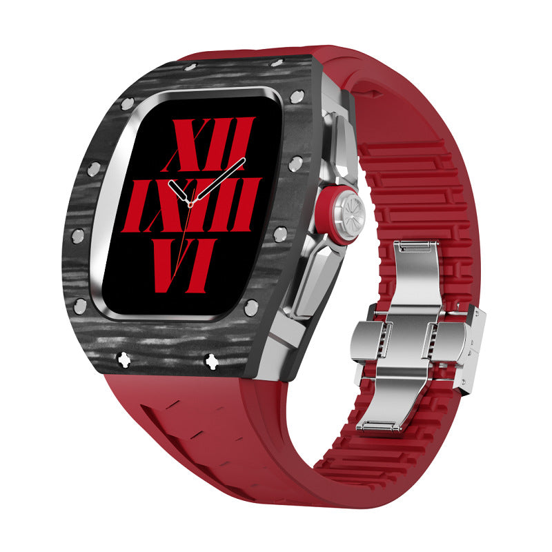 RM9008 Carbon Fiber Series - Oyama Wine barrel Apple Watch Case